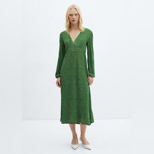 mango green dress long sleeve Mango Open Back Long Sleeve Satin Mini Dress In Lime Green - 55% Off